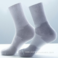 Unisex Gray color bamboo cotton diabetic socks